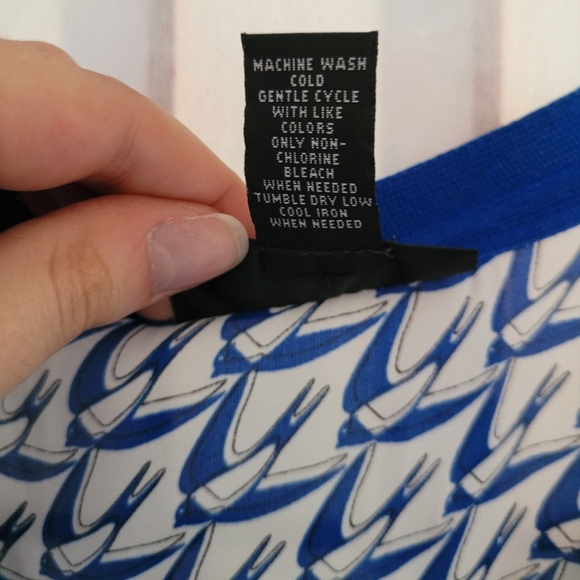 Alfani Royal Blue Cardigan Size Petite M - Picture 6 of 6